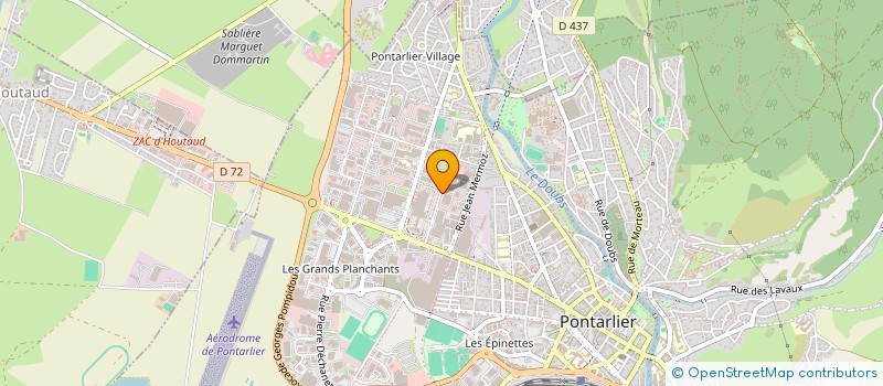 localisation de l'entreprise KONAK GRILL  PONTARLIER