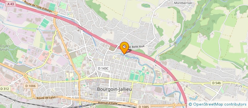 localisation de l'entreprise KONAN  BOURGOIN-JALLIEU