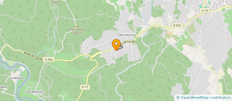 localisation de l'entreprise KONAN LE JONCOUR à LORGUES