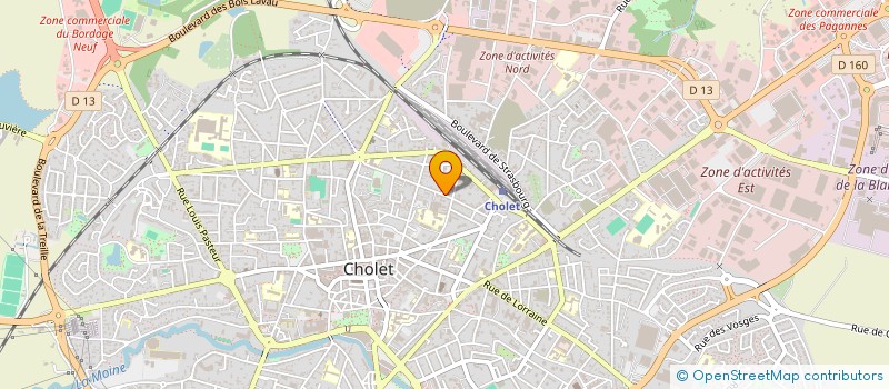 localisation de l'entreprise KONATA DEVELOPPEMENT à CHOLET
