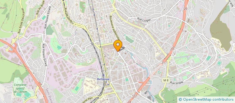 localisation de l'entreprise KONATECH à SAINT-ETIENNE