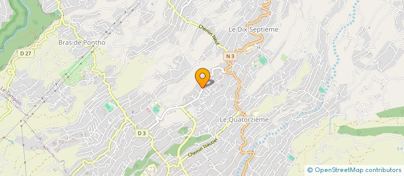 localisation de l'entreprise KONBAV'ARTS  LE TAMPON