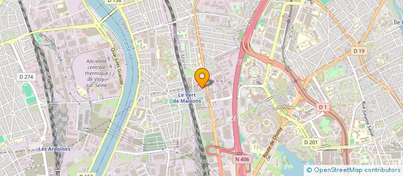 localisation de l'entreprise KONBIT LAKAY POUR LE DEVELOPPEMENT DE LA COMMUNE D'AQUIN (KLDCA) à MAISONS-ALFORT