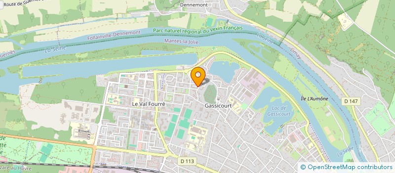 localisation de l'entreprise KONCEPT CONSTRUCTION  MANTES-LA-JOLIE