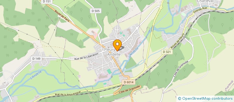 localisation de l'entreprise KONCEPT IMMO  FLEURY-SUR-ANDELLE