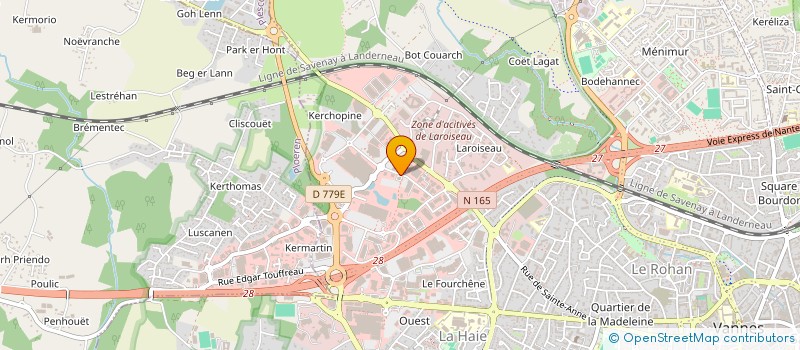 localisation de l'entreprise KONCEPT - VYP 2018 à VANNES