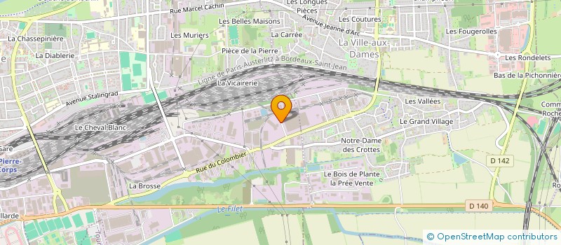 localisation de l'entreprise KONCEPTING BATIMENT  SAINT-PIERRE-DES-CORPS