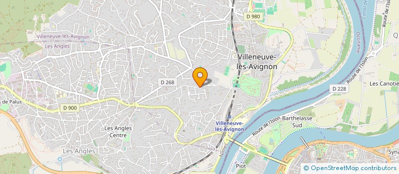 localisation de l'entreprise KONCRIT  VILLENEUVE-LES-AVIGNON