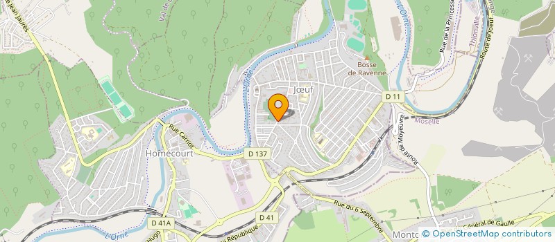 localisation de l'entreprise KONCZAL  JUF