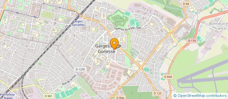 localisation de l'entreprise KONE ADAMA à GARGES-LES-GONESSE