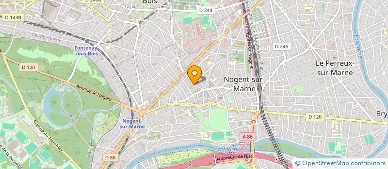 localisation de l'entreprise KONE KLEAN EXPRESS à NOGENT-SUR-MARNE