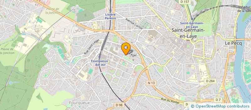 localisation de l'entreprise KONE-SIDIBE SECURITE SARL à SAINT-GERMAIN-EN-LAYE