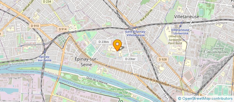 localisation de l'entreprise KONE TRANSPORTS DJAKIS à EPINAY-SUR-SEINE