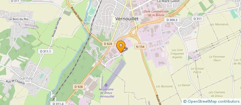 localisation de l'entreprise KONECRANES AND DEMAG FRANCE à VERNOUILLET