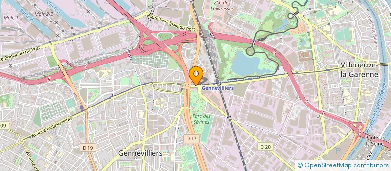 localisation de l'entreprise KONECTA COURTAGE  GENNEVILLIERS