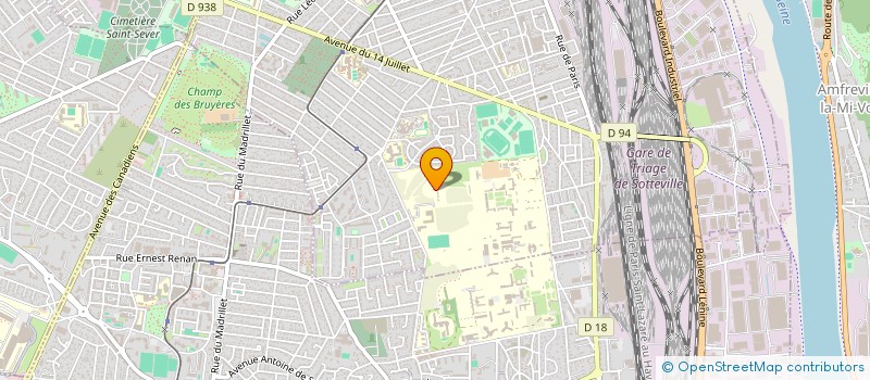 localisation de l'entreprise KONEKO-IMO  SOTTEVILLE-LES-ROUEN