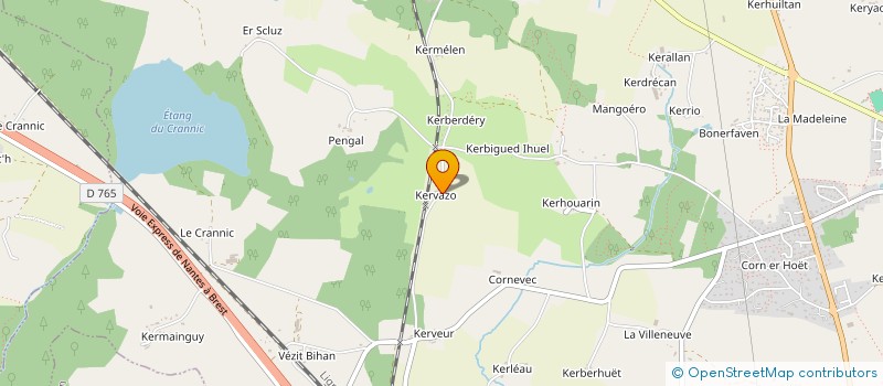 localisation de l'entreprise KONEKO SOLUTIONS BOIS  BRECH