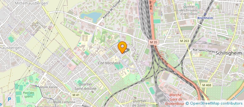localisation de l'entreprise KONEXION 3 à STRASBOURG
