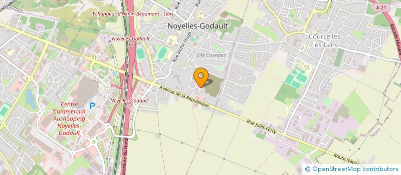 localisation de l'entreprise KONEXUS à BAGNEUX