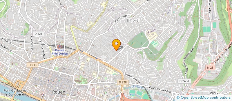 localisation de l'entreprise KONFISKE(E) à ROUEN