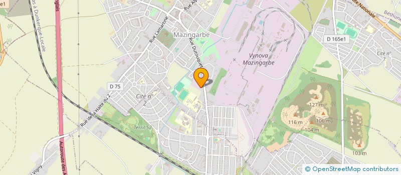 localisation de l'entreprise KONFORM  MAZINGARBE