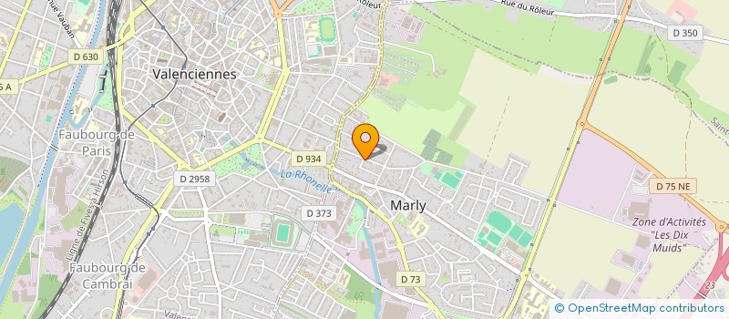localisation de l'entreprise KONG à MARLY