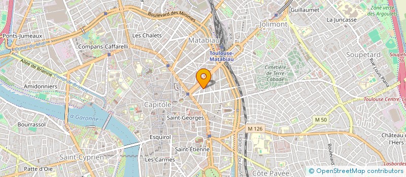 localisation de l'entreprise KONG BAP à TOULOUSE