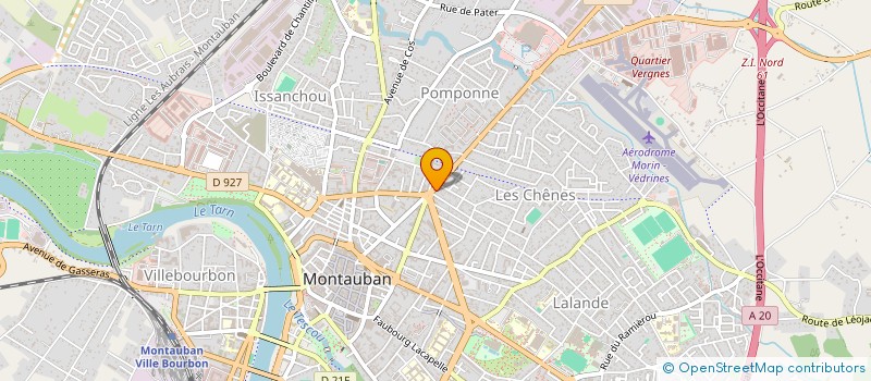 localisation de l'entreprise KONG BURGER  MONTAUBAN