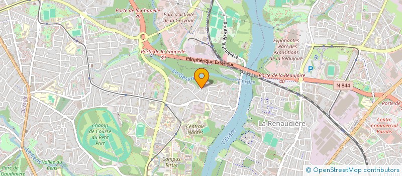 localisation de l'entreprise KONG DOJANG TAEKWONDO  NANTES