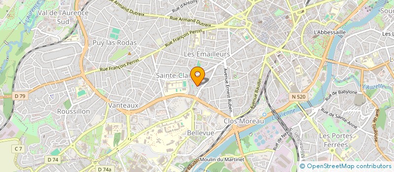 localisation de l'entreprise KONGFIT Z'ARTS à LIMOGES