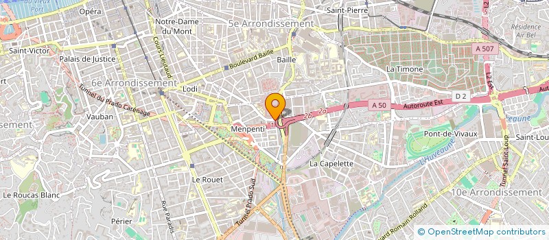 localisation de l'entreprise KONI SUSHI 2 à MARSEILLE