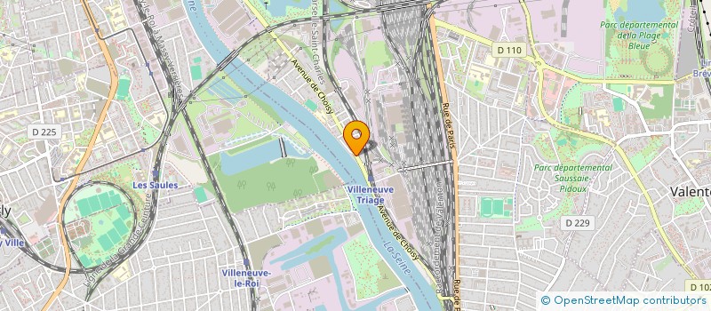 localisation de l'entreprise KONIA à VILLENEUVE-SAINT-GEORGES