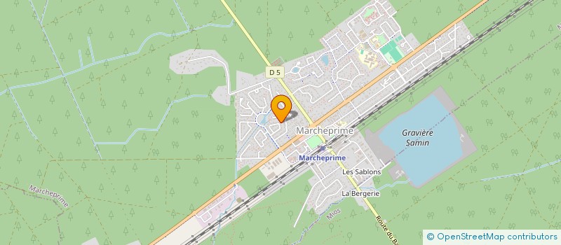 localisation de l'entreprise KONIAK & CIE  MARCHEPRIME