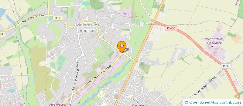 localisation de l'entreprise KONICA MINOLTA BUSINESS SOLUTIONS CENTRE LOIRE  BOURGES