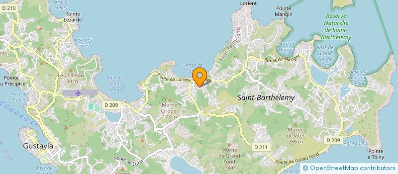 localisation de l'entreprise KONIEC à SAINT BARTHELEMY