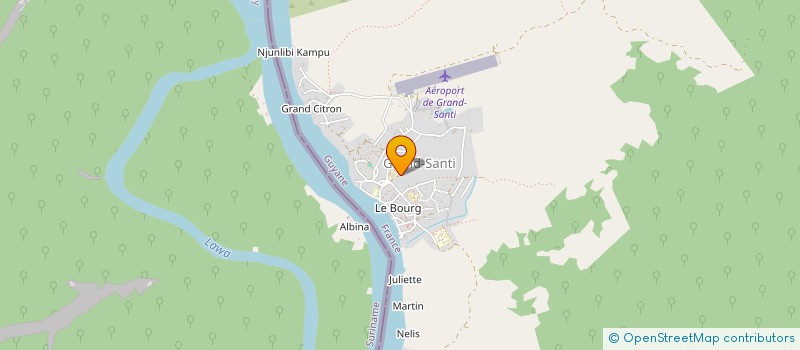 localisation de l'entreprise KONIKI TRANSPORT  GRAND-SANTI