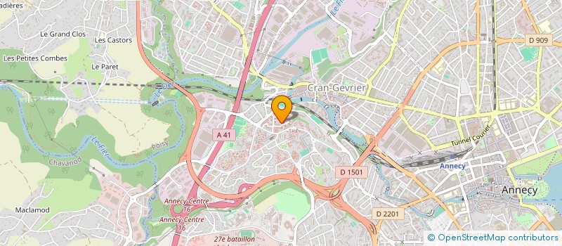 localisation de l'entreprise KONMAT  ANNECY