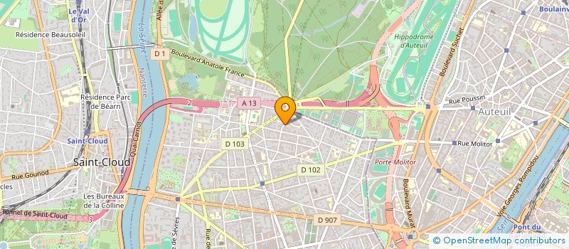 localisation de l'entreprise KONNECTINGROUP à BOULOGNE-BILLANCOURT