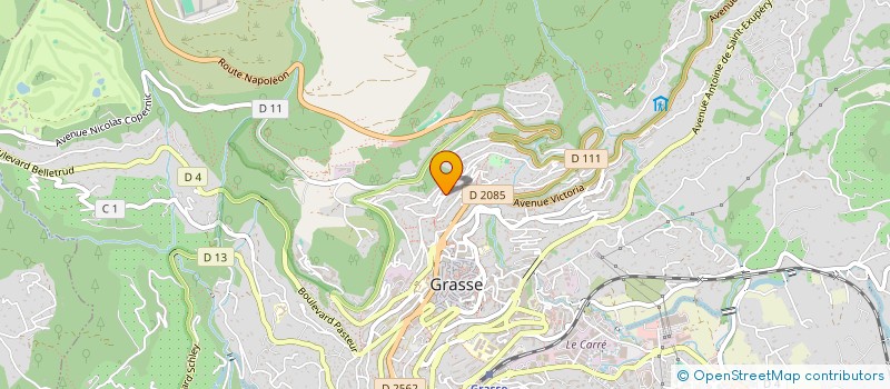 localisation de l'entreprise KONNICHIWOW NICE DISTRIBUTION  GRASSE