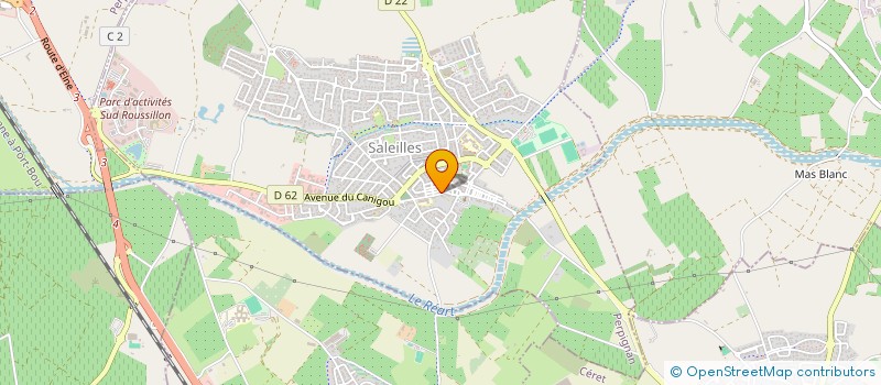 localisation de l'entreprise KONOHA INVEST  SALEILLES