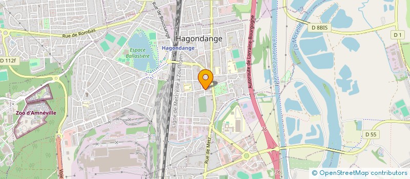 localisation de l'entreprise KONOHA SUSHI GOLD  HAGONDANGE