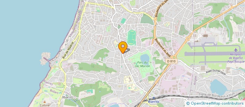 localisation de l'entreprise KONPAS à BIARRITZ