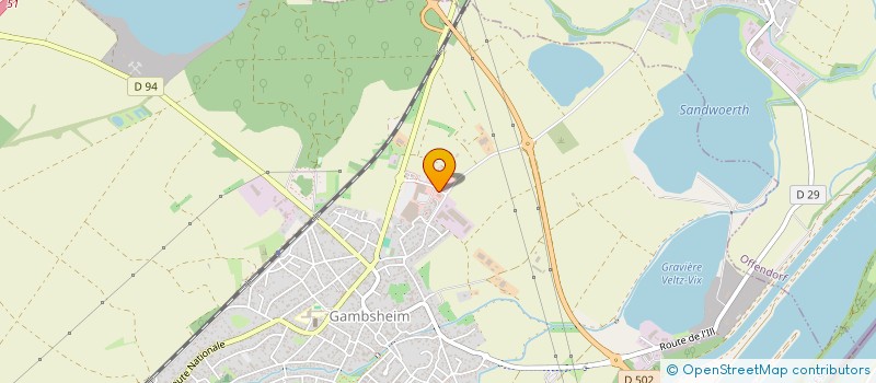 localisation de l'entreprise KONRATH-HEIDINGER  GAMBSHEIM