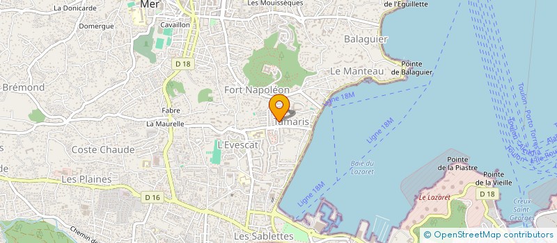 localisation de l'entreprise KONSEIL à LA SEYNE-SUR-MER