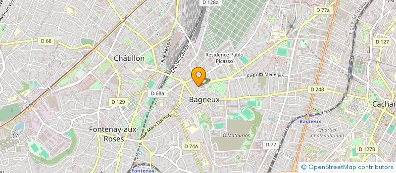 localisation de l'entreprise KONSTANTINOS à BAGNEUX