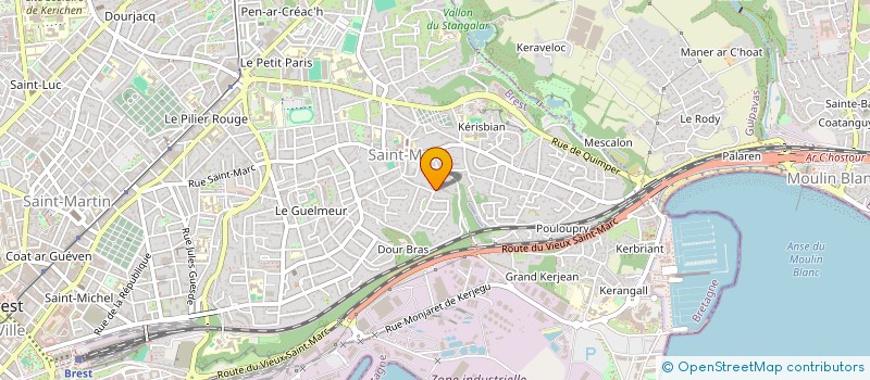 localisation de l'entreprise KONT LIB à BREST