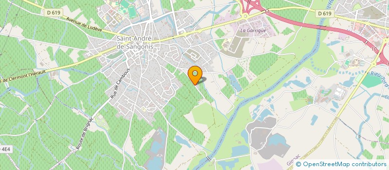 localisation de l'entreprise KONTAKT  SAINT-ANDRE-DE-SANGONIS