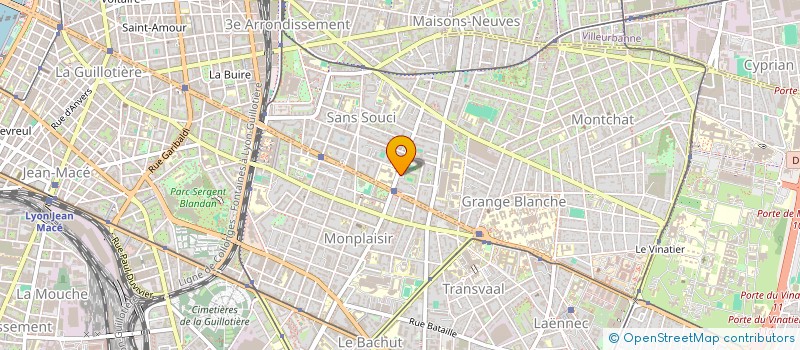 localisation de l'entreprise KONTOR & CO  LYON