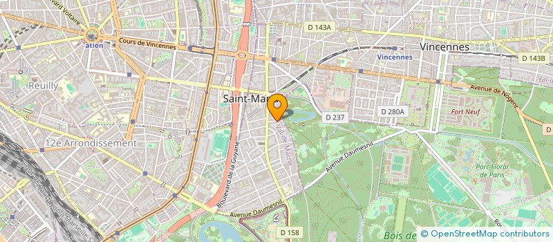 localisation de l'entreprise KONTRASTE  SAINT-MANDE