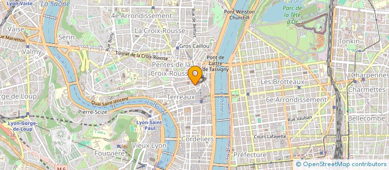 localisation de l'entreprise KONTRE KOURANT à LYON